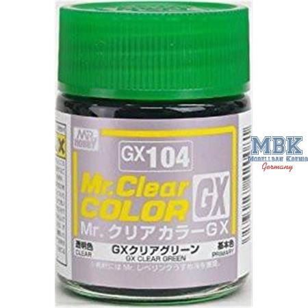 Mr. Clear Color GX (18ml) Clear Green