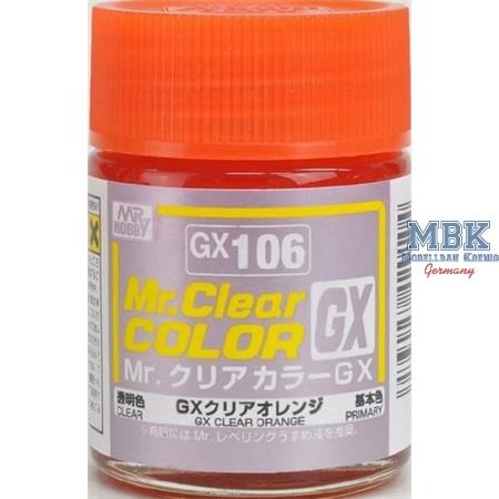 Mr. Clear Color GX (18ml) Clear Orange