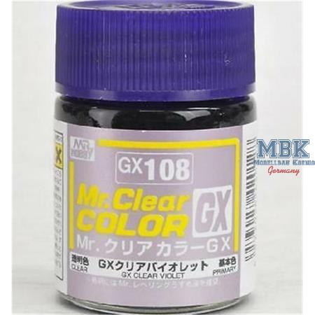 Mr. Clear Color GX (18ml) Clear Violet
