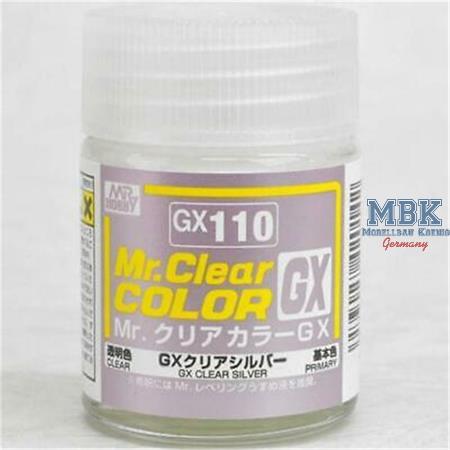 Mr. Clear Color GX (18ml) Clear Silver