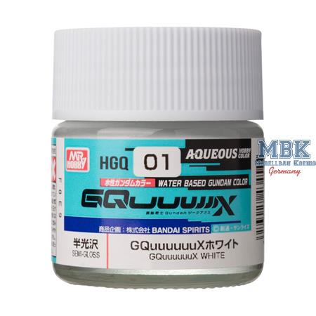 Aqueous Gundam Color GQuuuuuuX White (10ml)