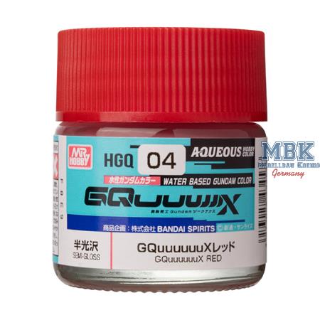 Aqueous Gundam Color GQuuuuuuX Red (10ml)
