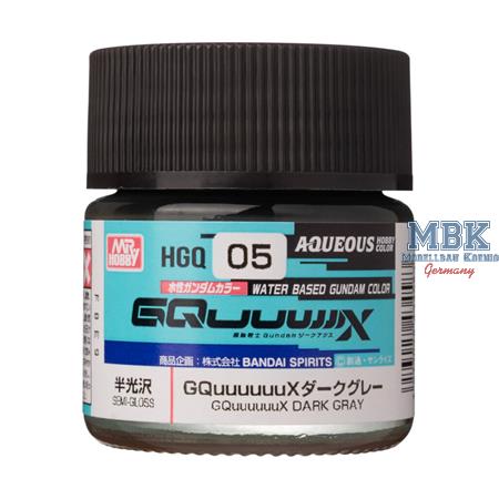 Aqueous Gundam Color GQuuuuuuX Dark Gray (10ml)