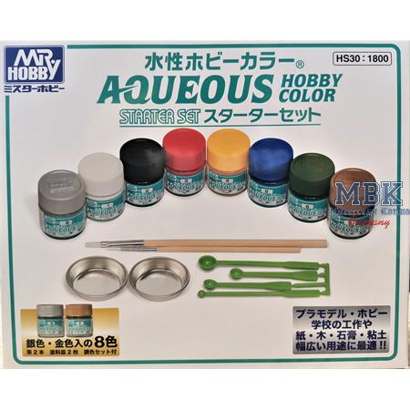 Aqueous Hobby Color Set (8x10ml)