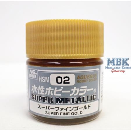 Super Metallic Color Superfine Gold (10 ml)