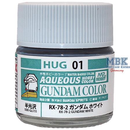 Gundam Color 10 ml RX-78-2 Gundam White Semi Gloss