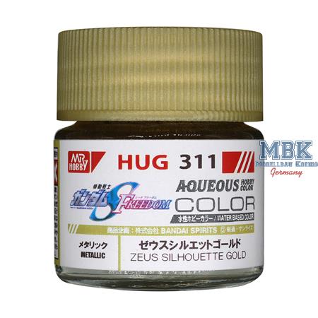 Aqueous Gundam Col. LIGHTNING ZEUS SILHOUETTE GOLD