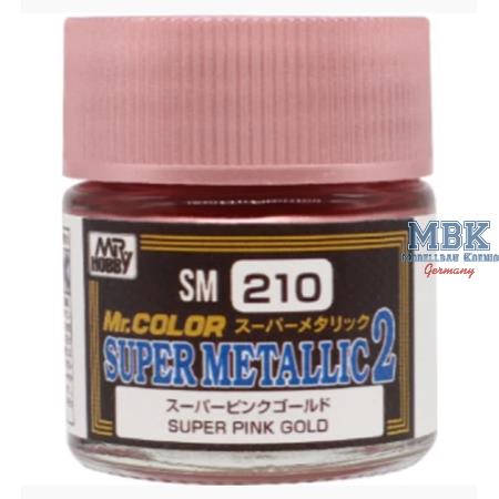 Super Metalic Colours II 10ml Super Pink Gold