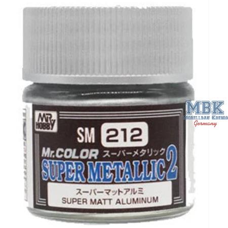 Super Metalic Colours II 10ml Super Matt Aluminium