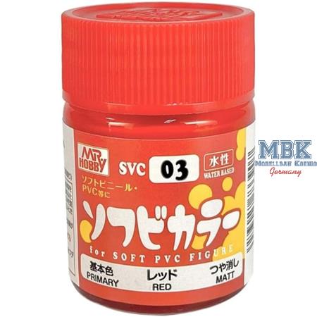 Soft Vinyl Color (18ml) Red