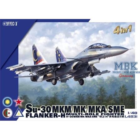 Sukhoi Su-30 MKM/MK/MKA/SME "Flanker-H" (4-in-1)