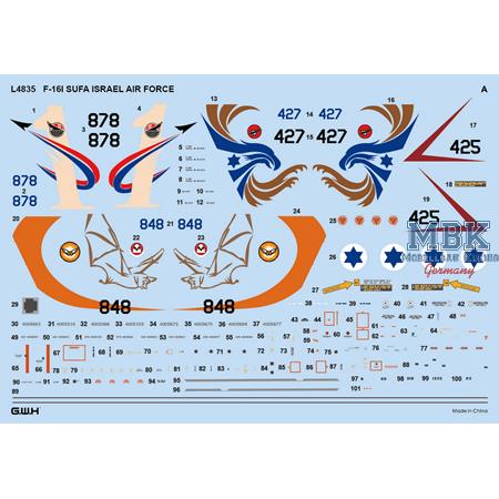 General Dynamics F-16I Sufa - Israeli Air Force