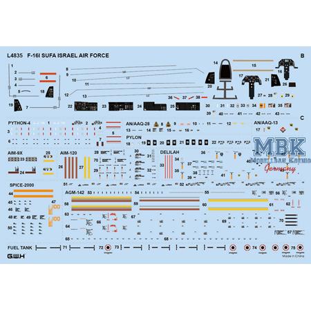General Dynamics F-16I Sufa - Israeli Air Force