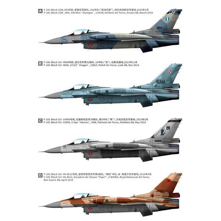 F-16C Block 52+ Fighting-Falcon Multi Role Fighter