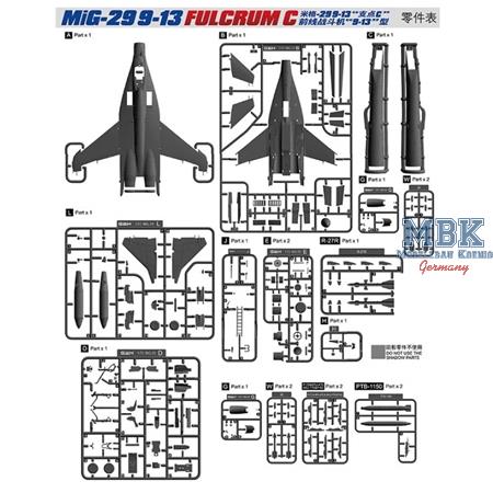 Mikoyan MIG-29 9-13 "Fulcrum" C