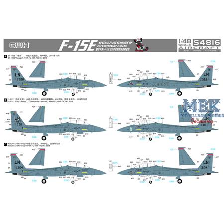 MDD F-15E "Strike Eagle" Special Paint Schemes
