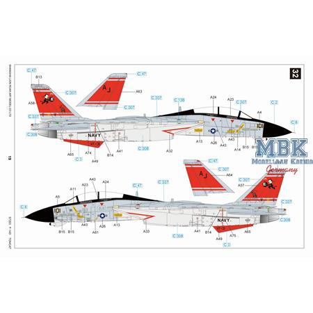 Grumman F-14D Tomcat VF-31 "Sunset" limited ed.