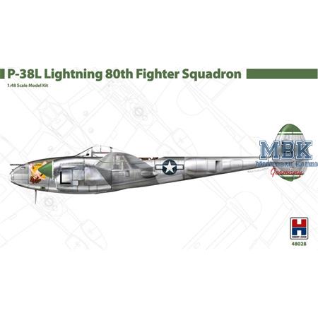 Lockheed P-38L Ligthning 80th Fighter Squadron