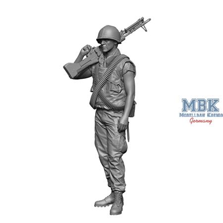 Vietnam war "US M60 Gunner" 1:35