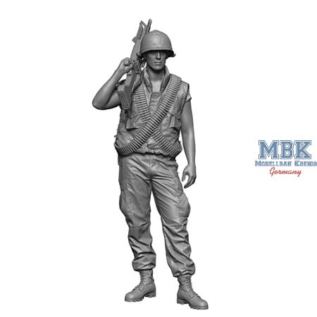 Vietnam war "US M60 Gunner" 1:35