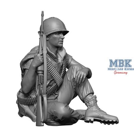 Vietnam war "US rifleman sitting position" 1:16