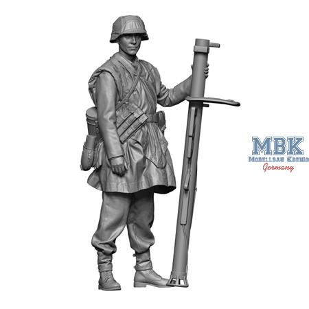 WW2 Waffen SS Panzerschreck Gunner 1:16