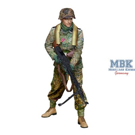 WW2 SS MG42 Gunner 1:16