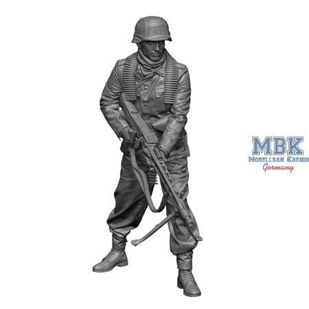 WW2 SS MG42 Gunner 1:16