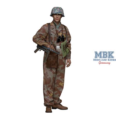 WW2 SS MP40 Gunner Normandy 1:16