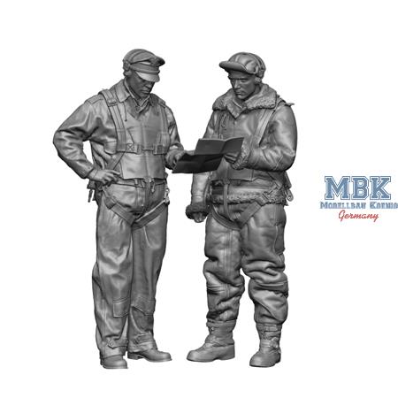 USAAF Bomber Pilot & Crew 1:16