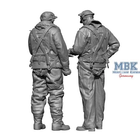 USAAF Bomber Pilot & Crew 1:16