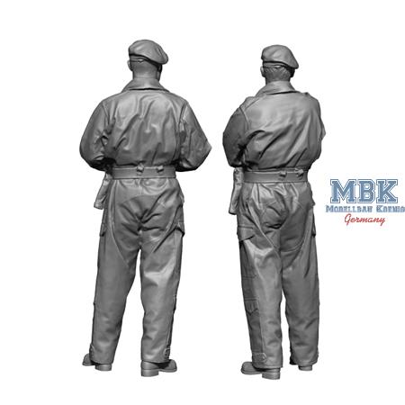 WW2 British Tank crew set 1:16