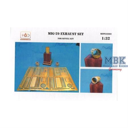 Mikoyan MiG-29 exhaust set for Revell
