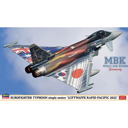 Eurofighter Typhoon Luftwaffe RAPID PACIFIC 2022