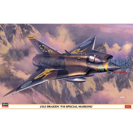 Saab J35J Draken `F10 Special Marking´