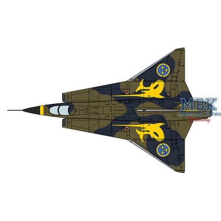 Saab J35J Draken `F10 Special Marking´
