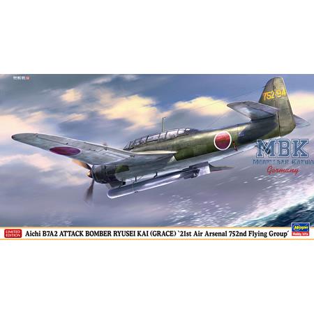 AICHI B7A2 Attack Bomber RYUSEI KAI (Grace)