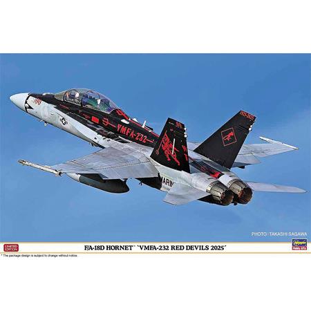 McDonnell F/A-18D Hornet VMFA-232 Red Devils 2025