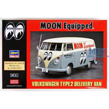 Volkswagen Type 2 Delivery Van Moon Equipped  1/24