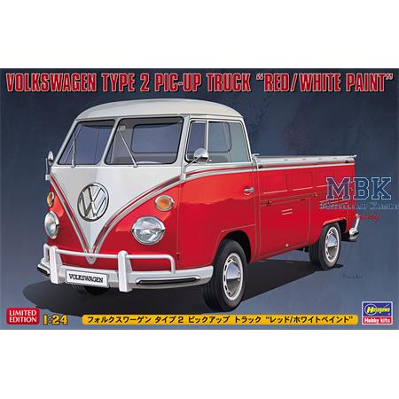 Volkswagen Typ 2 Transporter "Rot/ "Weiss"  1/24