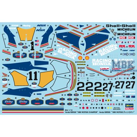 Honda NSR500 1989 WGP500 Champion (BK4) 1:12
