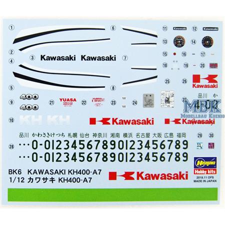 Kawasaki KH400-A7  1/12