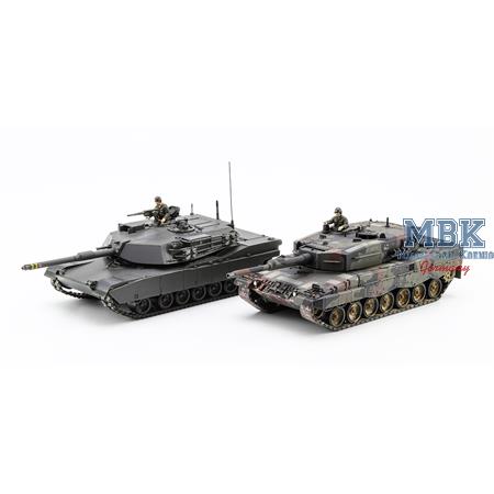 M1 Abrams & Leopard 2  NATO Main Battle tank Combo
