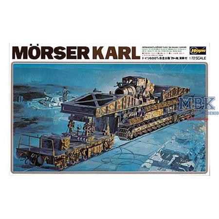 Mörser Karl Eisenbahnverlastet