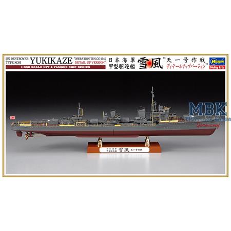 IJN Destroyer Type Koh YUKIKAZE Op. Ten-1-Go 1945