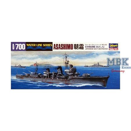JAPANESE NAVY DESTROYER ASASHIMO