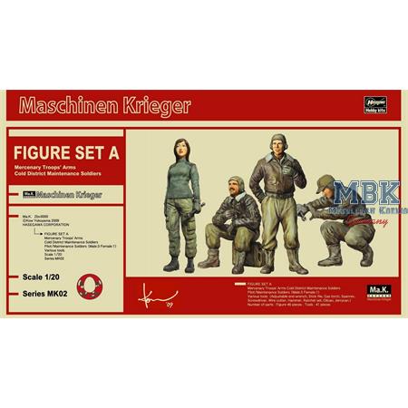 Maschinenkrieger Figuren Set A (Mercenary Troops)