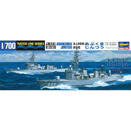 JMSDF DE 229/230 Abukuma & Jintsu (Waterline 013)