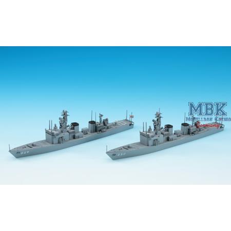 JMSDF DE 229/230 Abukuma & Jintsu (Waterline 013)