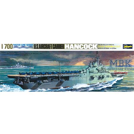 U.S. Aircraft Carrier Hancock (Waterline 708)